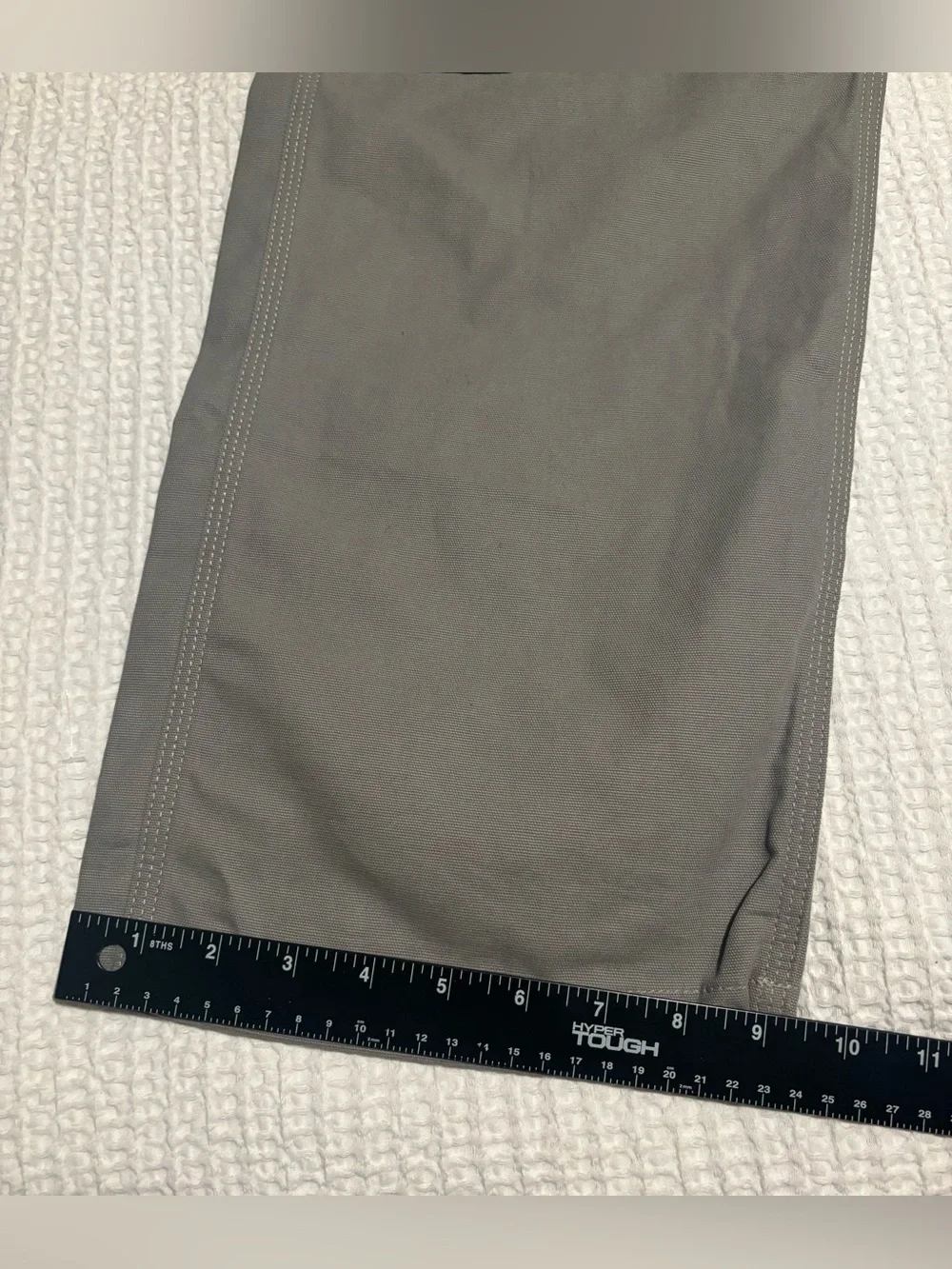REESE COOPER Men’s Gray Cotton Cargo Trousers Size 34